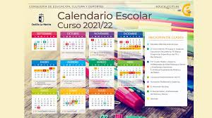 Educación infantil, educación primaria, educación. El Gobierno Regional Aprueba El Calendario Escolar Definitivo Para El Curso 2021 22 Manchamedia