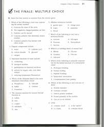 Solved Chapter 2 Basic Chemistry 31 The Finale Multiple Chegg Com