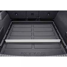 Passgenaue kofferraum wanne vw amarok doppelkabine ab bj. Original Skoda Kodiaq Kunststoffwanne Mit Erhohtem Rand Schutz Kofferraum Wanne Ahw Shop Vw Audi Original Ersatzteile Und Zubehor