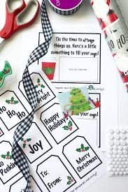 Remember, thinner paper works better for gift wrapping and you can also print the pattern on cardstock to make festive stationery or gift boxes. Christmas Gift Wrapping Kit With Free Printable Gift Tags Giggles Galore