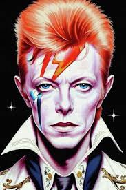 David Bowie Portrait Paintings for Sale
