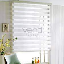 Zebra Stor Perde Beyaz Stor Zebra Perde