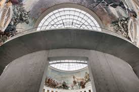 Construction de la halle aux blés. Billionaire Francois Pinault Transforms Paris Bourse De Commerce Into 195 Art Museum Cnn Video