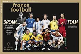 Torcedores brasileiros recepcionam seleção francesa no rio. Brasil Lidera Dream Team Da France Football Com Cafu Pele E Ronaldo Confederacao Brasileira De Futebol