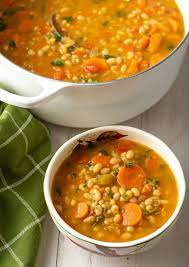 Vegetarian Bean Soup Recipe Aspicyperspective Vegetarian Vegan Bean Soup Glutenfree Dairyfree Bean Soup Recipes Soup Recipes Beans Recipe Crockpot