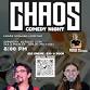 Chaos Comedy Vol 28 event image