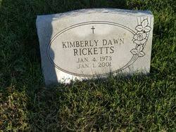Kimberly Dawn Ricketts (1973-2001)