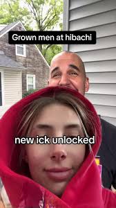 Grown Man at Hibachi