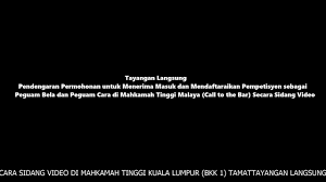 Mahkamah tinggi kuala lumpur merupakan sebuah mahkamah tinggi di malaysia yang terletak di jalan duta, kuala lumpur. Pendengaran Permohonan Call To The Bar Di Mahkamah Tinggi Kuala Lumpur Bkk 1 Sesi Pertama Youtube
