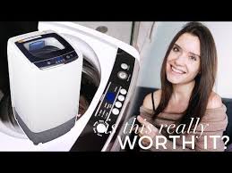 Black And Decker Portable Washer And Dryer How To Laundry For A Small Home Review Black Decker Bpwm09w Portable Washer Demo Unboxing Yo Portable Washer Mini Washing Machine Portable Washing Machine