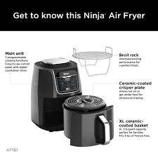 Ninja Af161 Max Xl Air Fryer 5 5 Quart Grey Buy Online At Best Price In Ksa Souq Is Now Amazon Sa