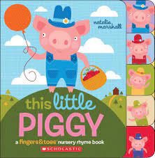 This little piggy went to market popular nursery rhyme for babies, toddlers and infants. This Little Piggy A Fingers Toes Nursery Rhyme Book Fingers Toes Nursery Rhyme Books Marshall Natalie Amazon De Bucher