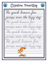 Each worksheet contains two rows of traceable capital and small letters. Penmanship Cursive Practice Sentence Worksheet From Jen 039 S Shop On Teachersnotebook Com 1 Page Cursive Practice Teaching Cursive Cursive Practice Sheets