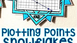 Plotting Coordinate Points Snowflake Pennant Activity Math Pennant Algebra Activities 8th Grade Math