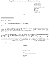 Can i use this letter to notify a change of business location? Sample Letter For Announcement Of Business Name Change Template Download From Letters And Notices Announcements