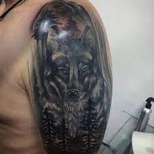 101 Best Wolf Tattoos For Men Cool Designs Ideas 2021 Guide Wolf Tattoos Wolf Tattoos Men Tattoos For Guys