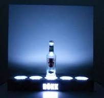 LED Bottle Glorifier | Lighted Base LED Glorifiers for Bars