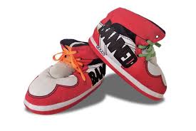 Happy feet slippers has always been family owned since 1995, expanding to hundreds of malls in the us. Hype Red Slippers One Size Fits Most Banned Goods Red Sneakers Slippers Red Slippers