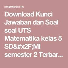We did not find results for: Download Soal Matematika Kelas 5 Semester 2 Dan Kunci Jawaban Peranti Guru