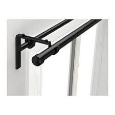 Racka Hugad Double Curtain Rod Combination Ikea Double Rod Curtains Double Curtains Curtain Rods