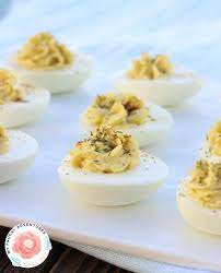 Avocado deviled eggs {gf, low cal, paleo} april 3, 2015. Low Fat Deviled Eggs Recipe My Frugal Adventures