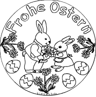 Easter mandala for kids | mandala für kinder mit dem osterhasen. Oster Mandalas Im Kidsweb De Mandalas Kinder Ausmalbilder Kinder Wenn Du Mal Buch
