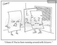 Scissor Safety Cartoons and Comics - funny pictures from ...