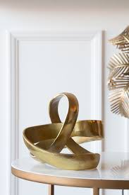 Twist Of Gold Display Ornament In 2020 Gold Home Accessories Living Room Ornaments Gold Home Decor