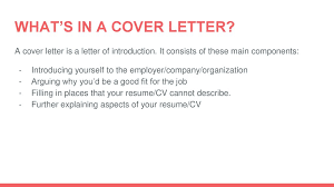 When introducing yourself in an interview, the person you speak with may want to know more than a few short sentences and simple details about you. Cover Letters Personal Statements Ppt Download