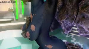 3D Alien MONSTER Fucks Space Princess watch online