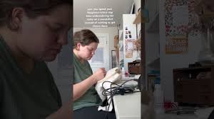 pov: you spend your daughters nap time embroidering