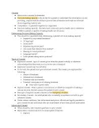 Image result for Medical Decision-Making Capacity