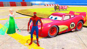 Film d'animation américain de 2013. Spiderman Marvel Comics Elsa Reine Des Neiges Flash Mcqueen Disney Pixar Cars 2 Youtube