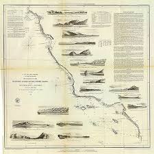 1853 San Francisco San Diego U S Nautical Chart Survey Coastal Map Wall Poster Ebay