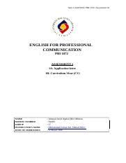 Headquarters lot 22, 1st floor jalan teknologi taman sains selangor 1, kota damansara 47810 petaling jaya selangor petaling jaya; English For Professional Docx Sem 2 2019 2020 Pbi 1072 Assessment 01 English For Professional Communication Pbi 1072 Assessment 1 1a Application Course Hero