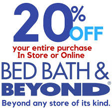 Bed bath & beyond operates many stores in the united stat. One 1x 20 Off Bed Bath Beyond Printable Coupons In Store Online Use Exp 06 01 2018 Lowes Coupons Code Lowe S Coupon Instant Delivery Instore Online