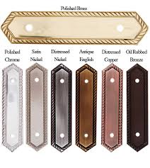 Dynasty hardware european style 3 in. Rope Backplate For 3 Inch Or 3 1 2 Inch Cabinet Pulls Doorware Com
