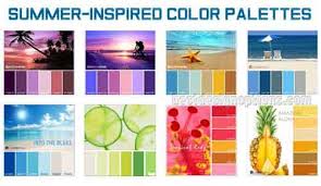 Get inspired by tropical floral elements and go for a hot pink wedding color scheme. Summer Colors Cool Palettes For Summer Designs