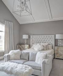 In this bedroom design, the blue and grey scheme, particularly from the bed, teams up with a neutral white wall. Grey And White Bedroom Ideas Create Rooms Of High Class Decoholic