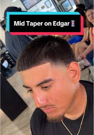 Short Edgar Temple Fade