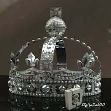 Diamond Crown 3d Model Jewellery Max C4d Obj 3ds Fbx Lwo Stl Jewelry Model Diamond Crown Jewelry