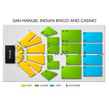 San Manuel Indian Bingo Casino Tickets