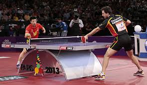 This is a typical him, who remembers clearly the matches that he lost but not those that he won. Mit China Star Ma Long