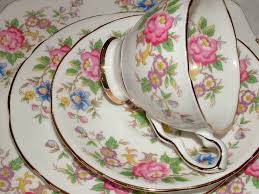 Nikko tableware tea cup and saucer, vintage nikko precious china floral pattern no. A Very Pretty Vintage Floral Tea Set Kent Vintage China Hire Vintage Tea Kent The Blog