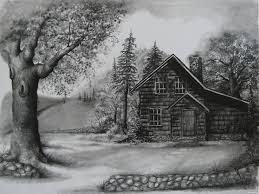 Black And White Beautiful Scenery Drawing Model 12 Sceneries For Drawing With Pencils Drawing Scenery Scenery Drawing Pencil Pencil Drawings Of Nature