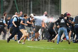 Brest will play against nantes in another promising game of the ongoing ligue 1's tournament., after its previous match, brest will be looking forward to secure a victory against visiting. Hooliganstv On Twitter Fight After Friendly Match Nantes Brest 26 07 2019 Bagarre Supporters Hooligans Ultras Nantes Brest