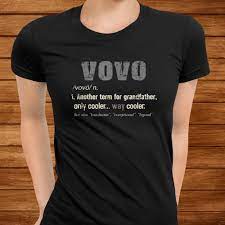 Portuguese Vovo Funny Definition Grandpa Shirt - TeeUni