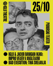 Hello, everyone! We're hosting a double evening of impro comedy in English  this weekend! At 7:30