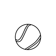 Next, draw a large oval within the head of the racket. My Icon Story