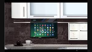 Check out our cabinet under tv selection for the very best in unique or custom, handmade pieces from our console tables & cabinets shops. Eidola Under Cabinet 17 Smart Tv In 2020 Tv In Kitchen Glass Kitchen Cabinet Doors Under Cabinet Tv